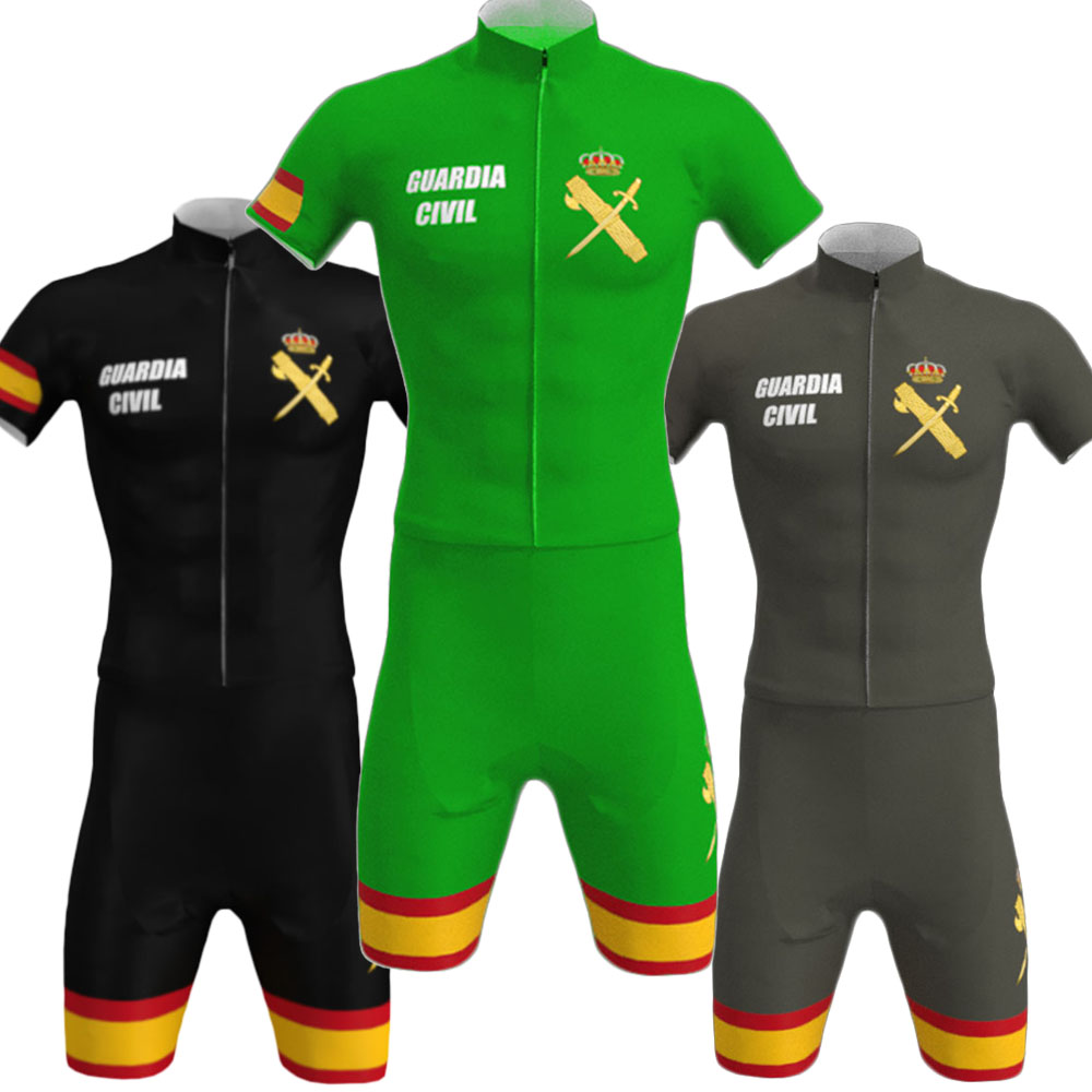 Mountain Biking Wallpaper - Civil Guard Cycling Jersey 2024 Men
