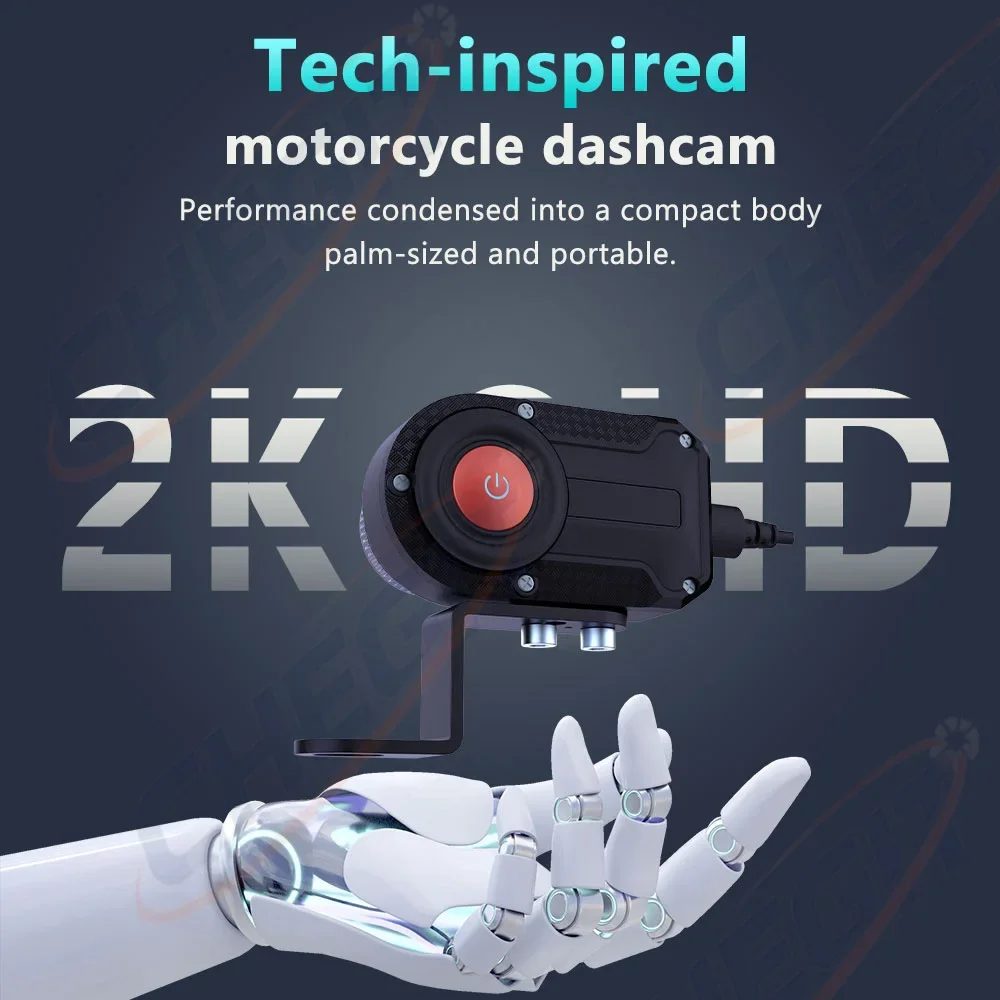 Motorcycle DVR 2K HD WiFi With - Mountain Biking Videos recensione e prezzo