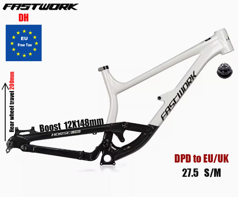DH Full Suspension Frame Alumi - Mountain Biking Uk recensione e prezzo