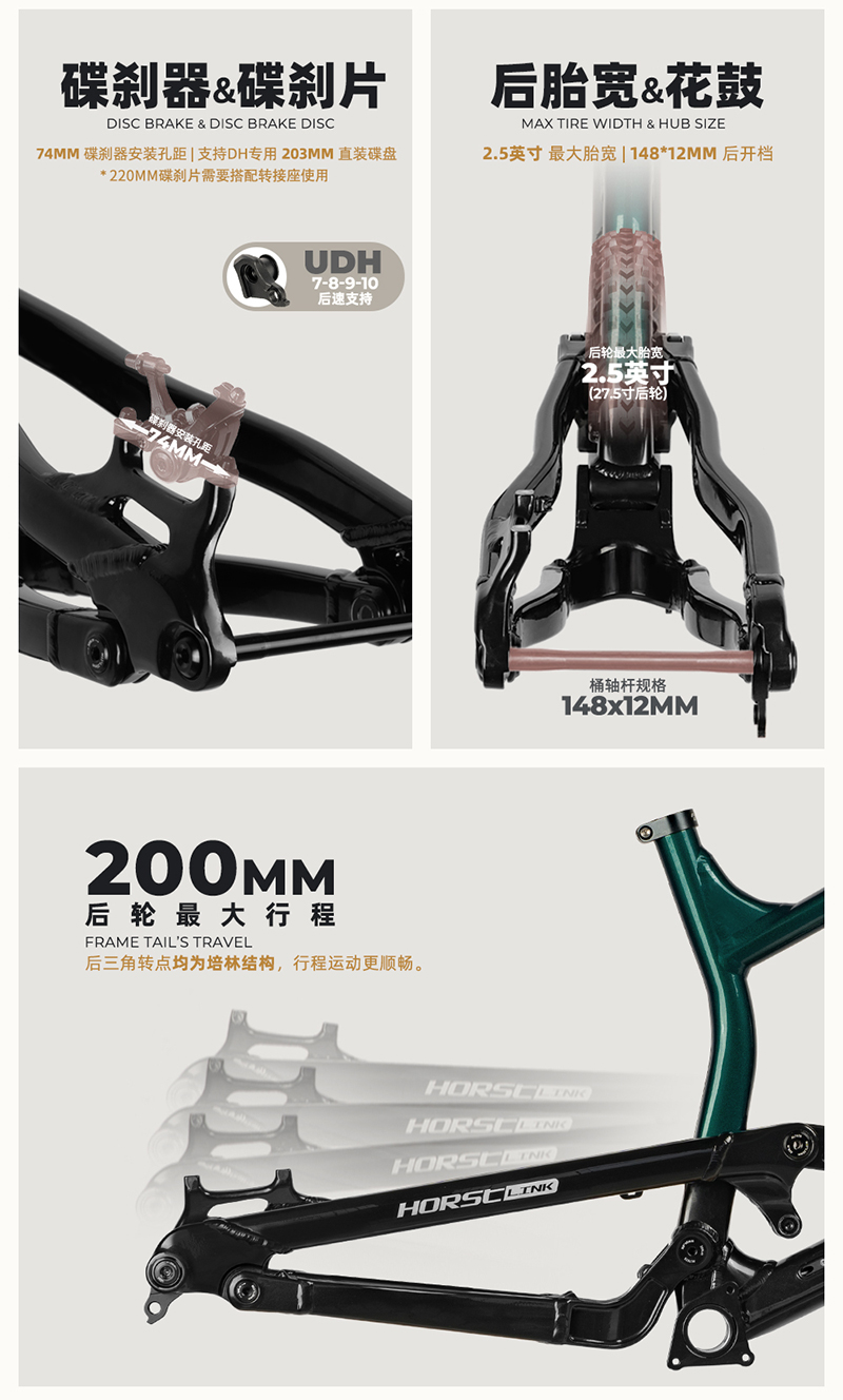 DH Full Suspension Frame Alumi - Mountain Biking Uk recensione e prezzo