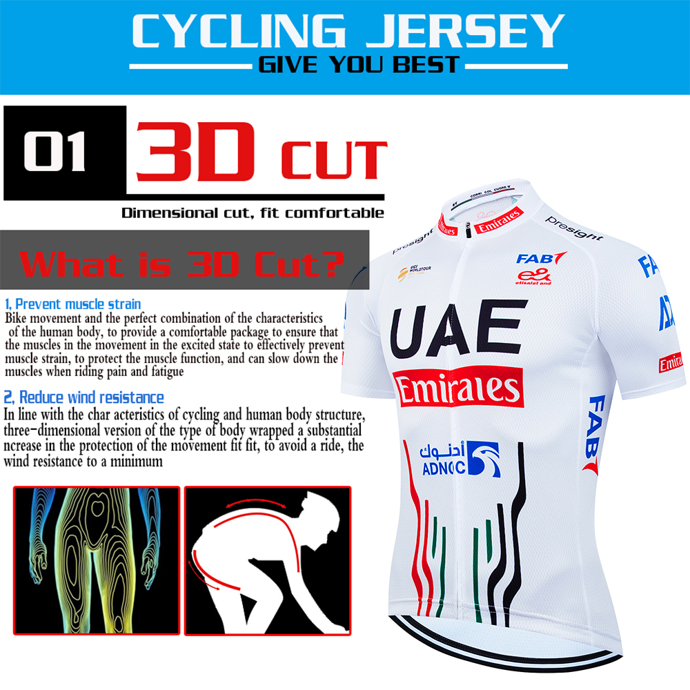 UAE Men's Sportswear Set Jacke - Mountain Biking Uae recensione e prezzo