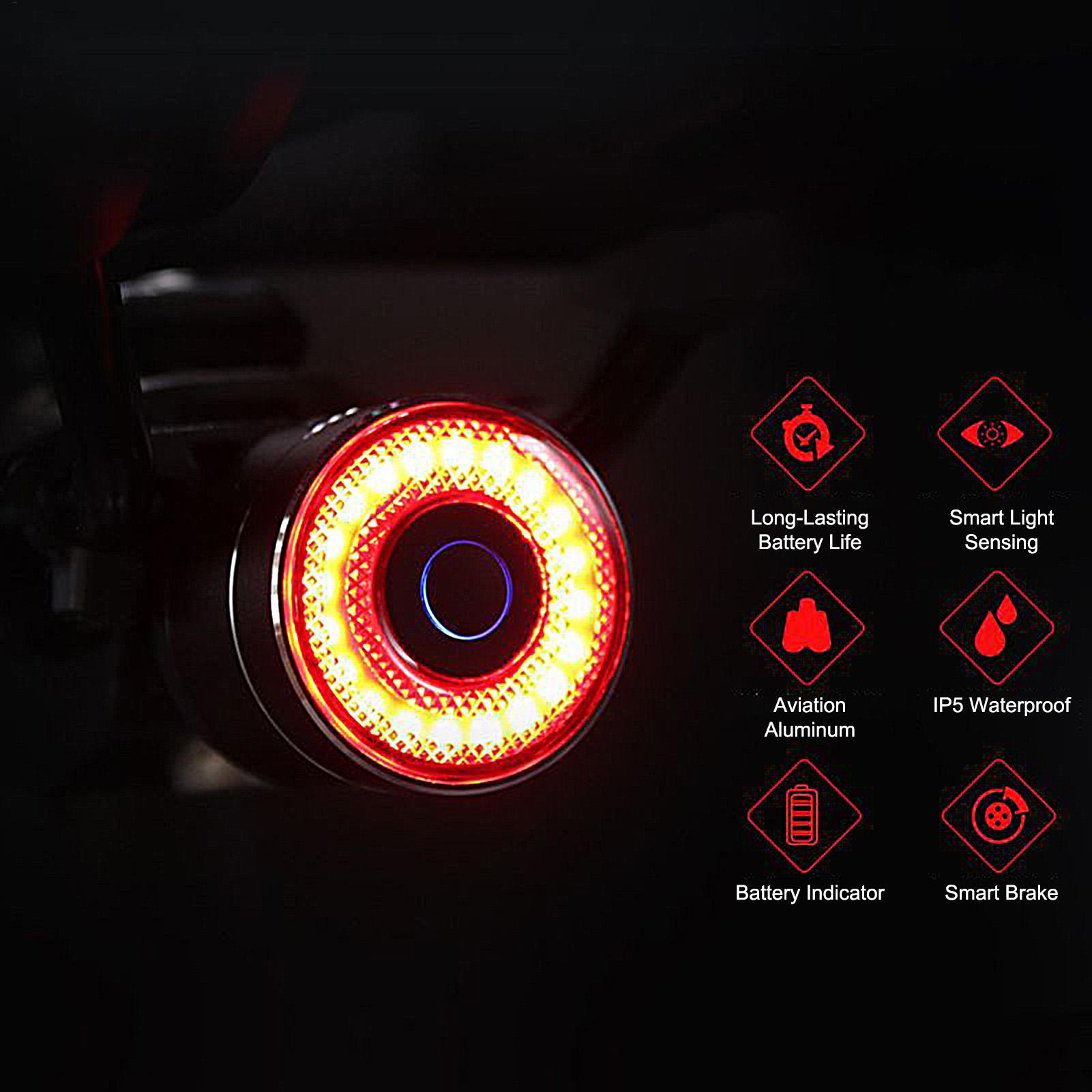 Bicycle Brake Light Smart Bike - Mountain Biking Lights recensione e prezzo