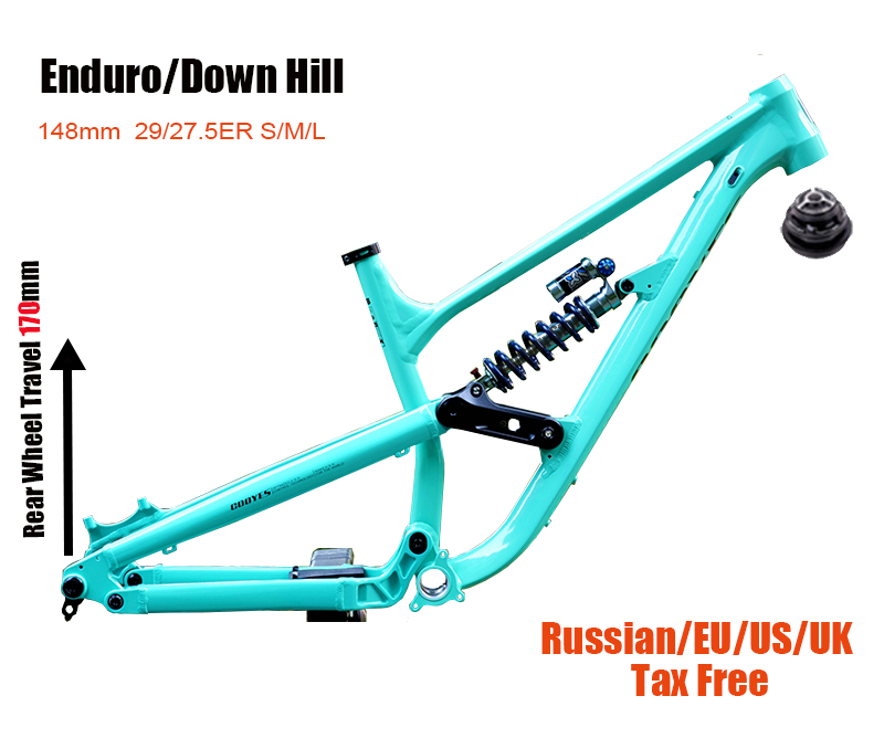Full Suspension Frame Enduro A - Mountain Biking Uk recensione e prezzo