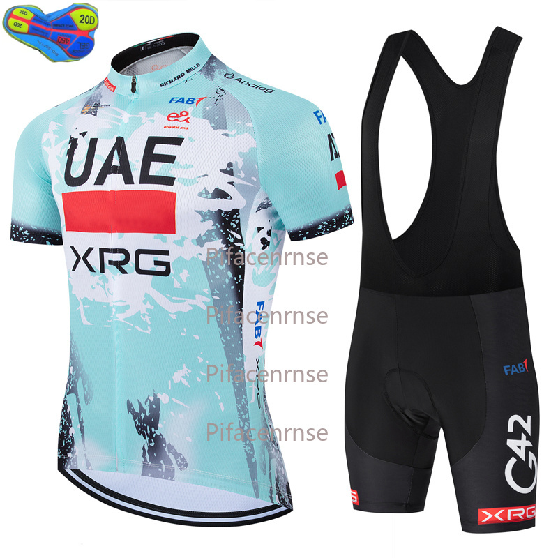 UAE Cycling Jersey Set Summer  - Mountain Biking Uae recensione e prezzo