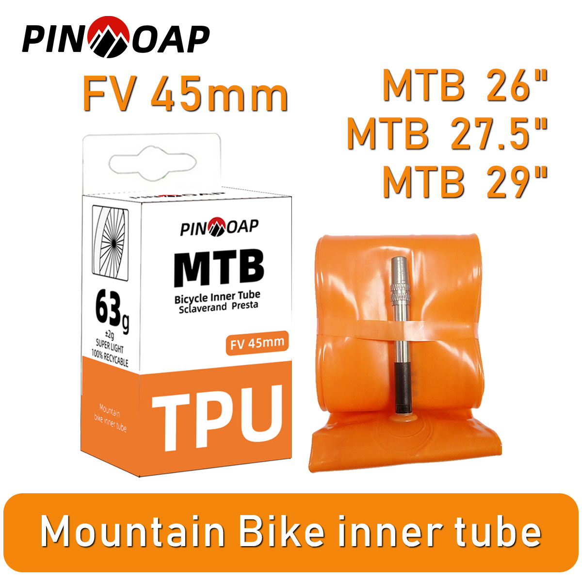 PINMOAP Mountain Bike Inner Tu - Mountain Biking Lights recensione e prezzo