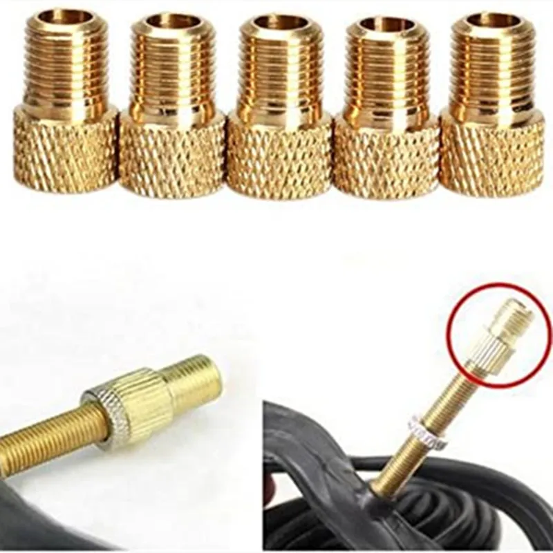 10PCS bicycle valve adapter ca - Mountain Biking In French recensione e prezzo