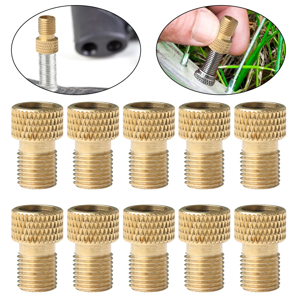 10PCS bicycle valve adapter ca - Mountain Biking In French recensione e prezzo