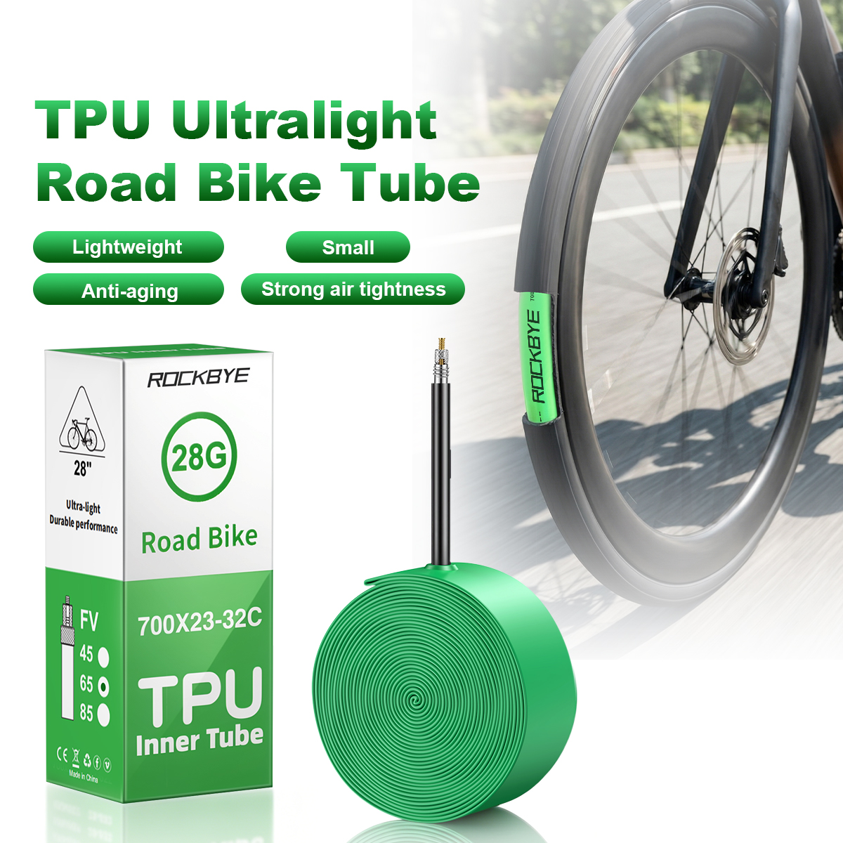 Bike Inner Tube Ultralight TPU - Mountain Biking In French recensione e prezzo