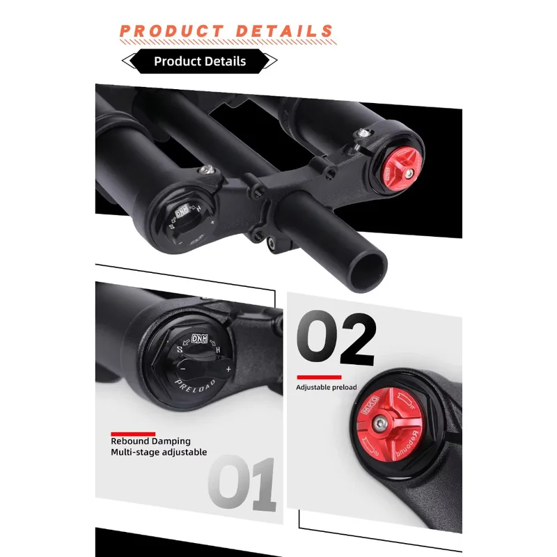 DNM USD C Mountain Bike Front  - Mtb Fork Air recensione e prezzo