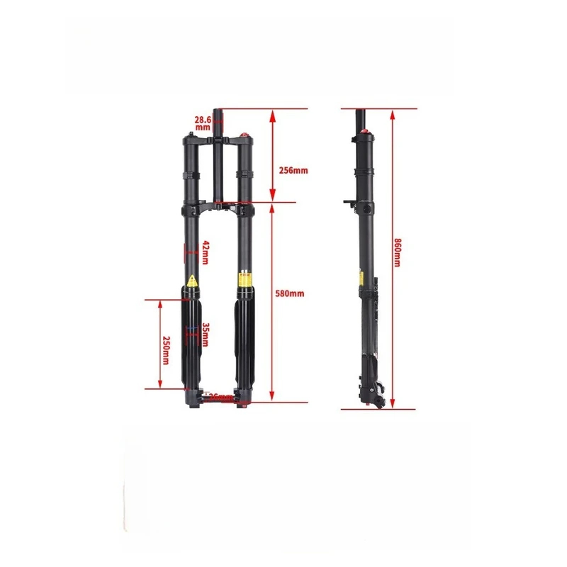DNM USD C Mountain Bike Front  - Mtb Fork Air recensione e prezzo