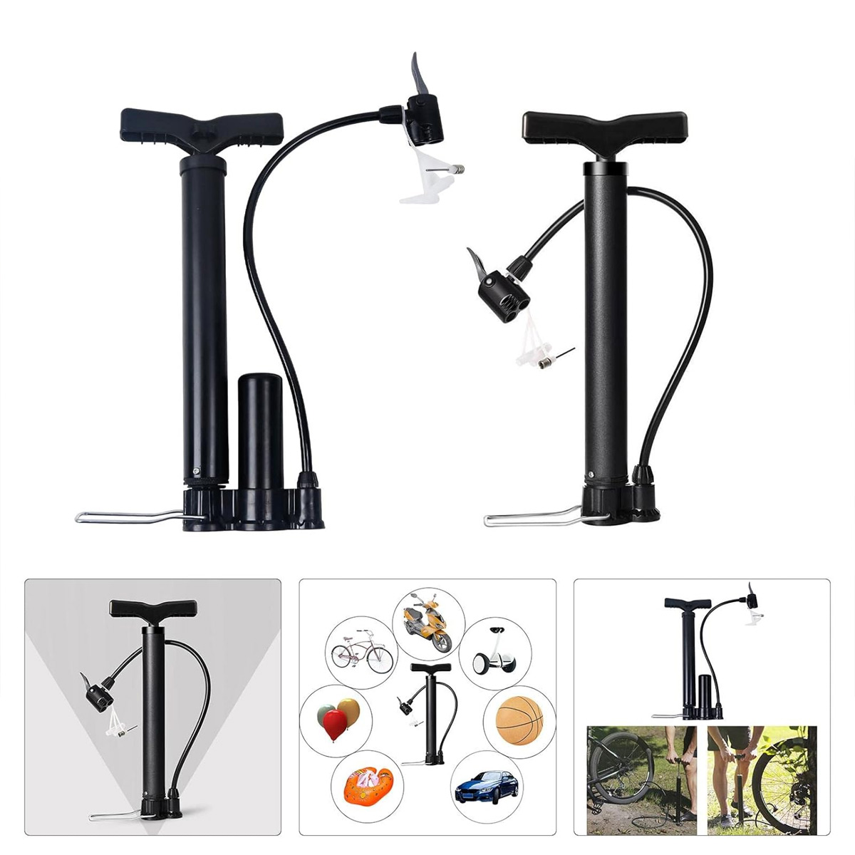 Manual Bicycle Tire Air Pump B - Mtb Fork Air recensione e prezzo