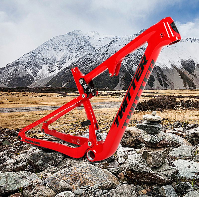 Carbon Bicycle Soft Tail Frame - Mountain Biking Uk recensione e prezzo