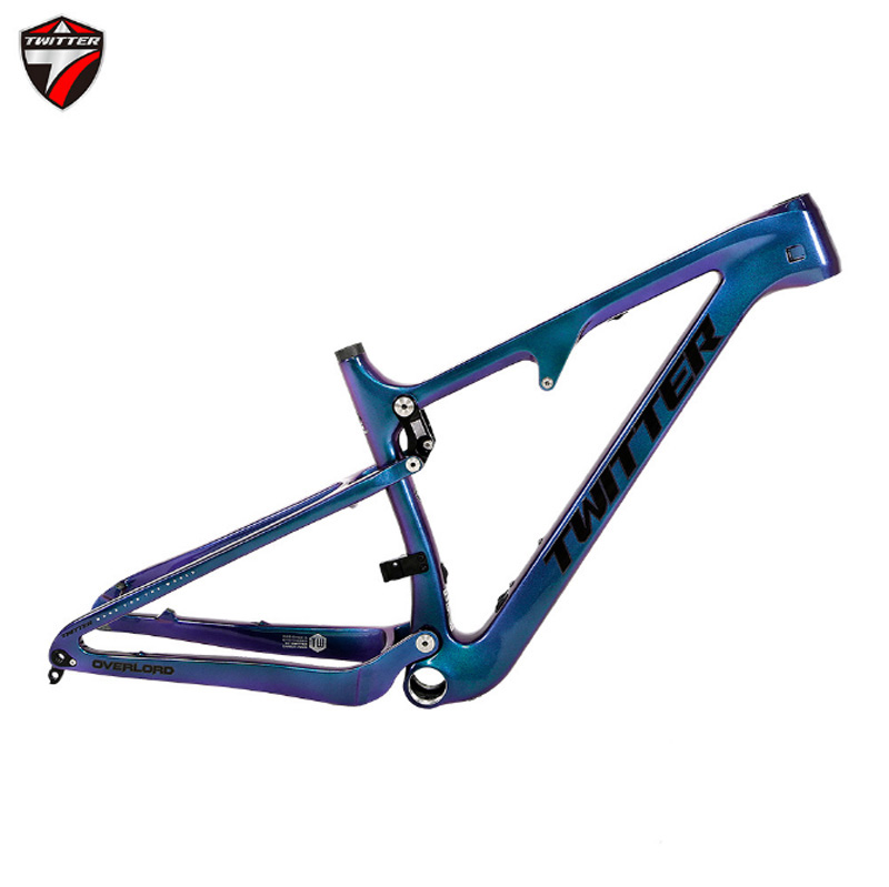 Carbon Bicycle Soft Tail Frame - Mountain Biking Uk recensione e prezzo