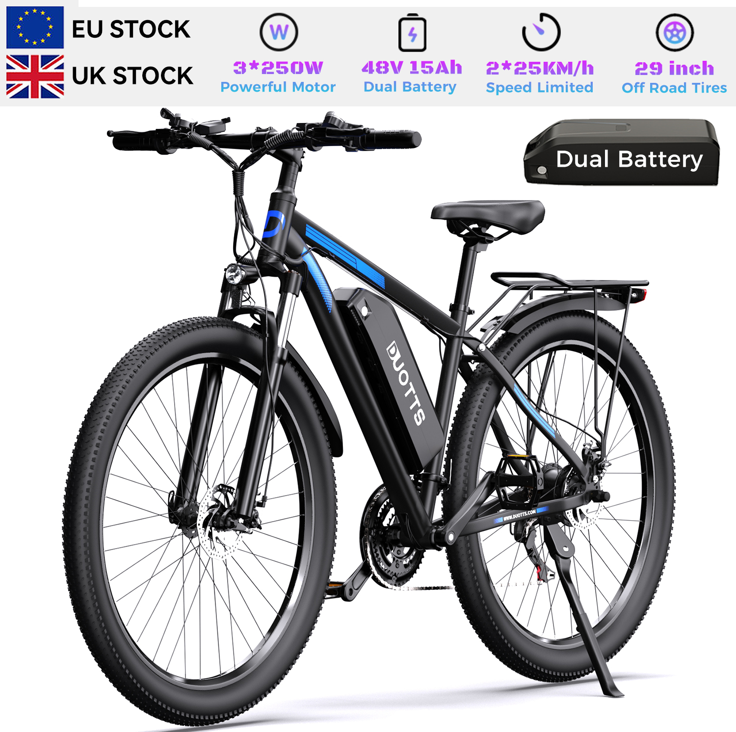 EU UK Warehouse Stock Duotts C - Mountain Biking Uk recensione e prezzo
