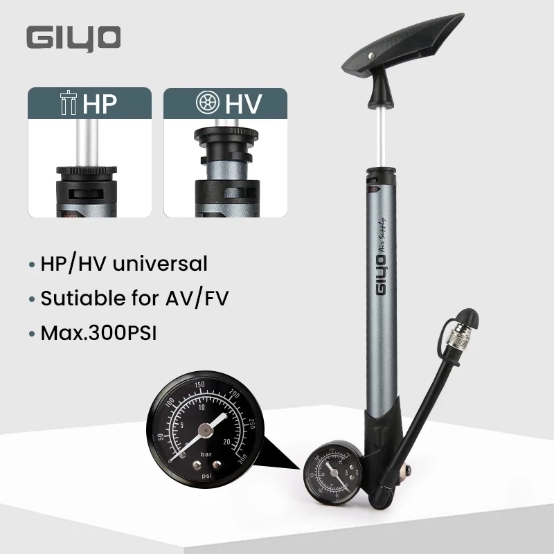 Giyo GS-41P 300psi Bicycle Sho - Mtb Fork Air recensione e prezzo