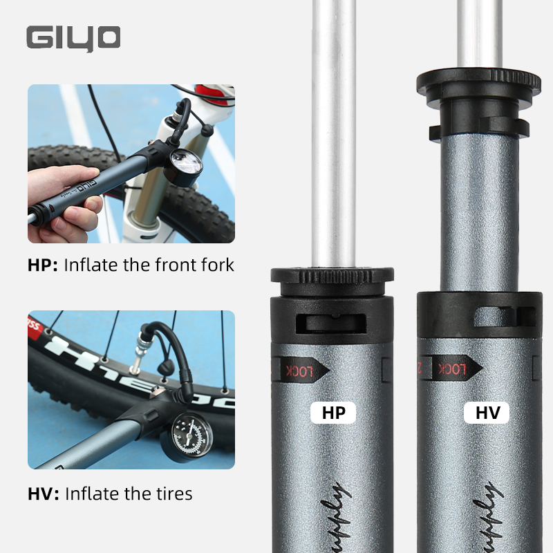 Giyo GS-41P 300psi Bicycle Sho - Mtb Fork Air recensione e prezzo