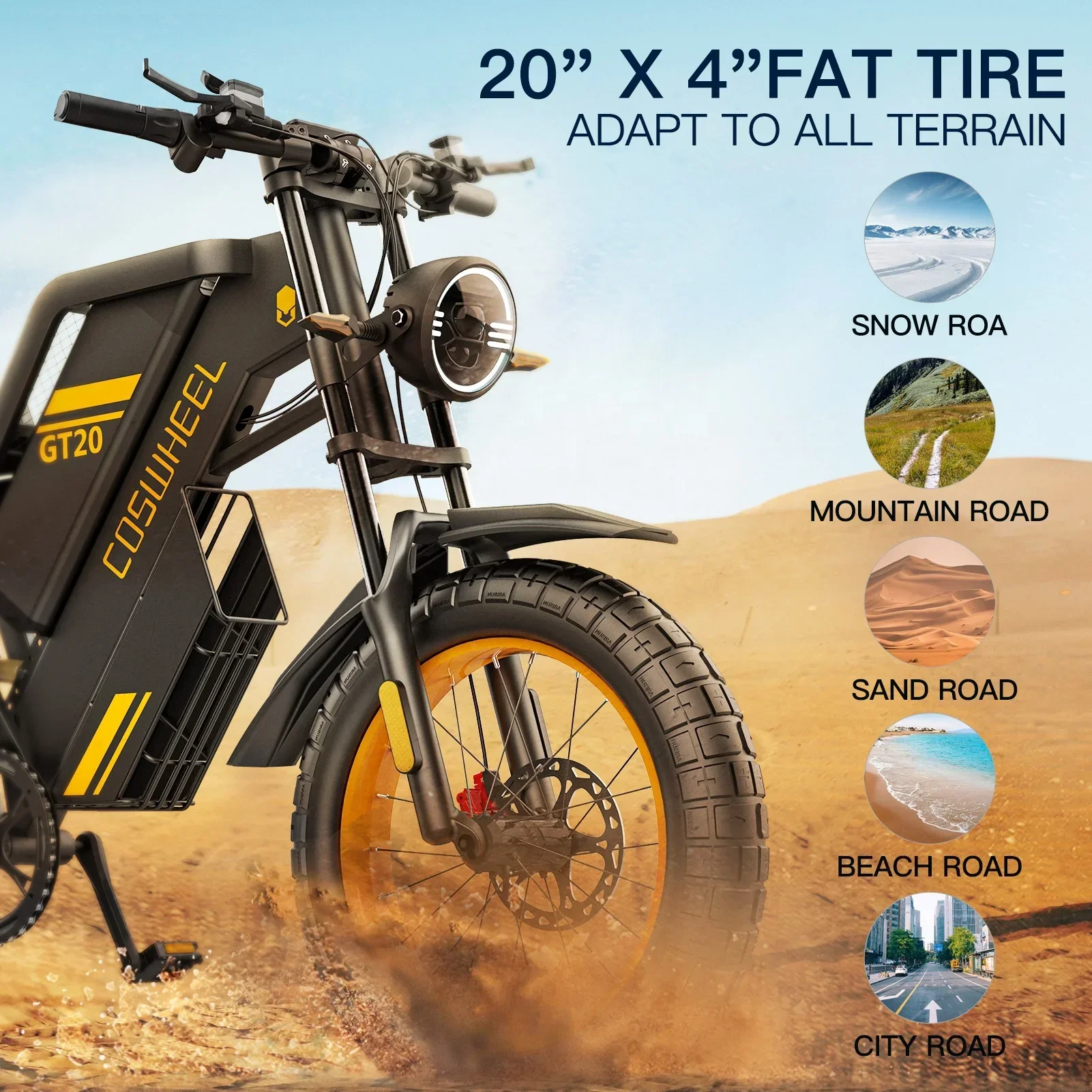 Coswheel GT20 High Speed Adult - Mountain Biking Uk recensione e prezzo