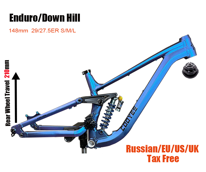 Full Suspension Aluminum Bike  - Mountain Biking Uk recensione e prezzo