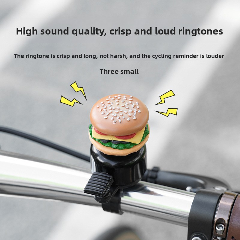 Bicycle Bell Horn Burger Frenc - Mountain Biking In French recensione e prezzo