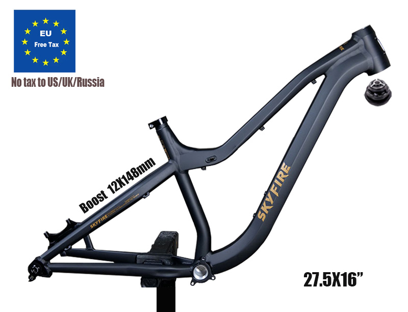 Racetrack Aluminum Bike Frame, - Mountain Biking Uk recensione e prezzo